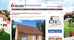Desktop Screenshot of maisonspierre-leblog.com