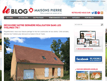 Tablet Screenshot of maisonspierre-leblog.com